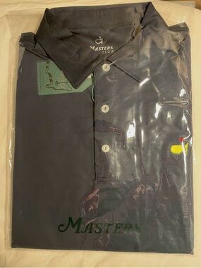 2026 Masters Augusta National Polo Large NEW SEALED Masters Tech Golf Shirt